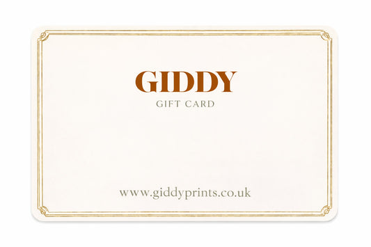 Giddy Prints Gift Card