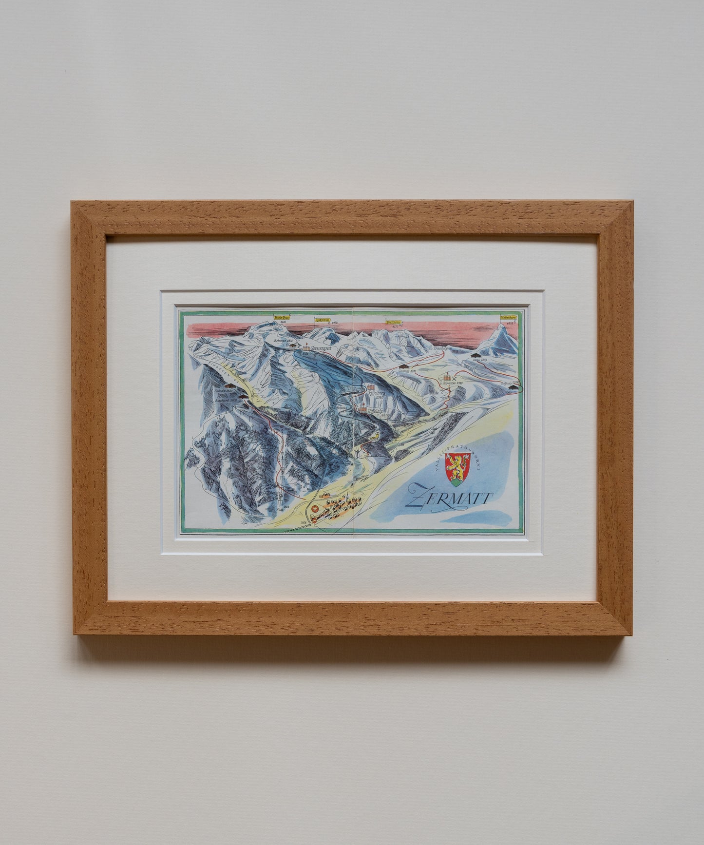 The Vintage Ski Maps