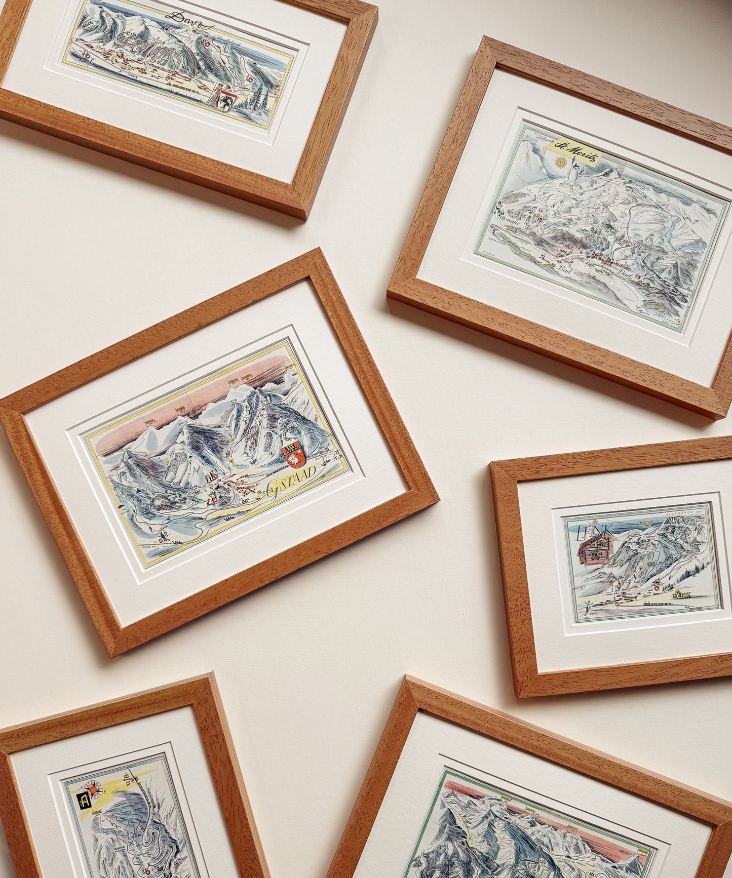 The Vintage Ski Maps