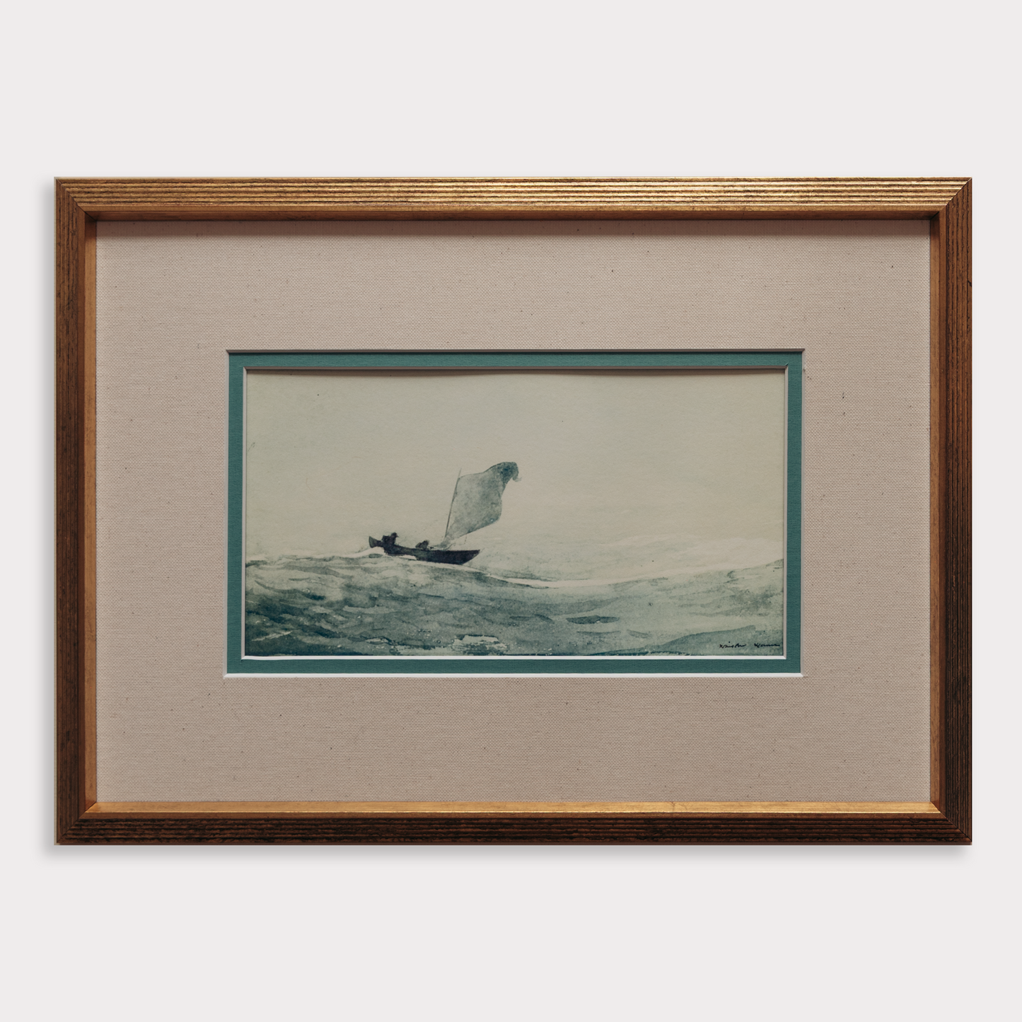 The Boat In A Storm